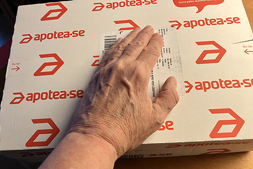 Låda från Apotea