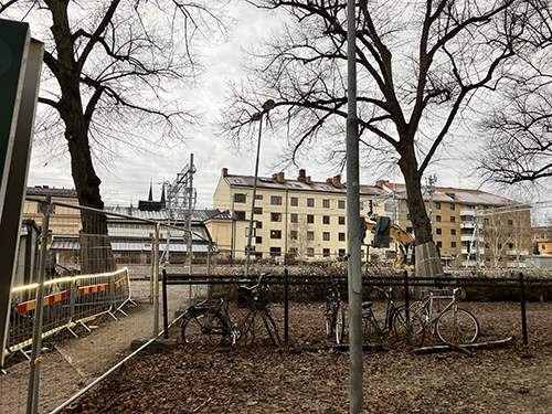 Huset där farmor och farfar bodde i början av 1960-talet