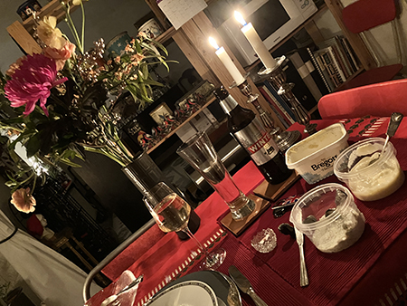 Nyårsbukett Fullers Winter ale romsås och aioli nyår 2025