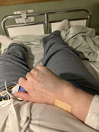 EKGövervakning i sjukhussängen