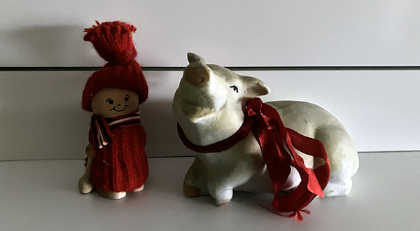 Köksgrisen med gröttomten