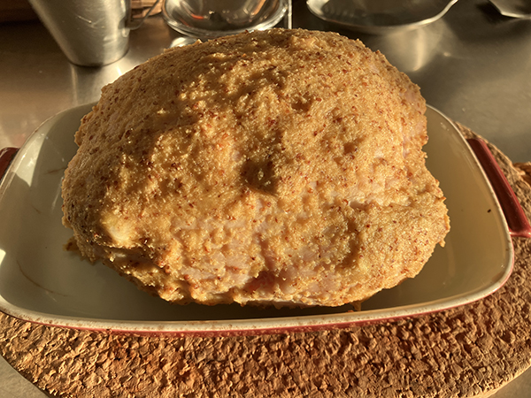 Perfekt griljerad kalkon