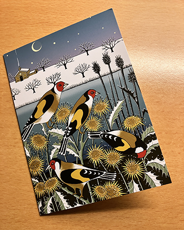 Julkort från Tom och Carol Anne