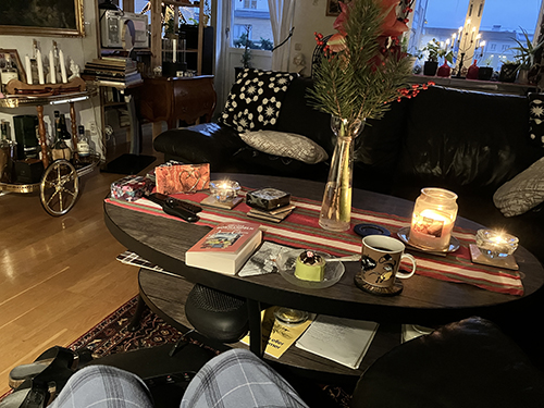 Fotmassage till eftermiddagsfikat med Noisette