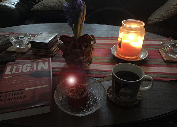 Lördagsfika med Ligan och Noisette