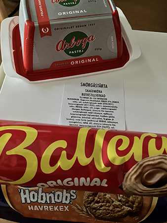 Kakor pastej och smörgåstårta