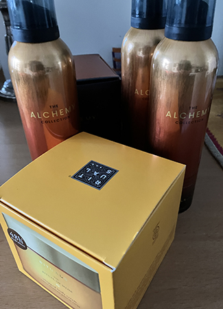 Duschmousse o doftljus Alchemy lotion Mehr