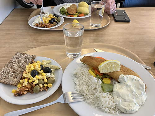 Fisklunch med Stora A