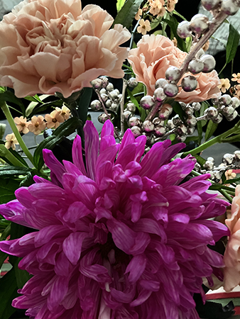 Nyårsbuketten närbild 2 jan 2026