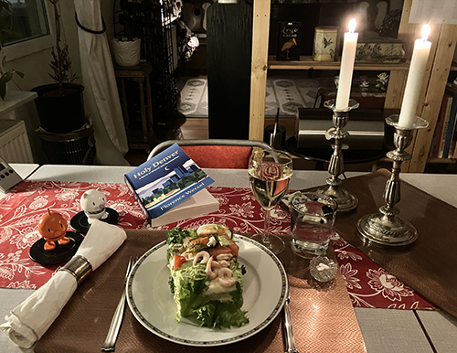 Smörgåstårta o vitt vin med Hopptisarna o Holy Denver