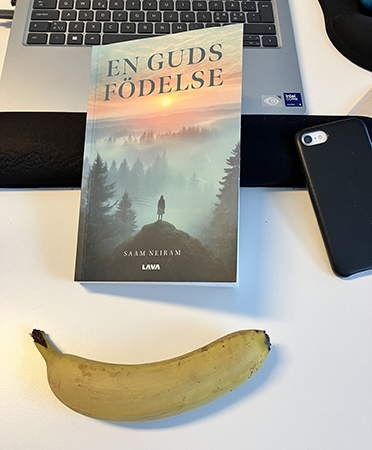 Lunchöverraskningar banan o boken En guds födelse