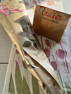 Blompaket och Trillerpåse