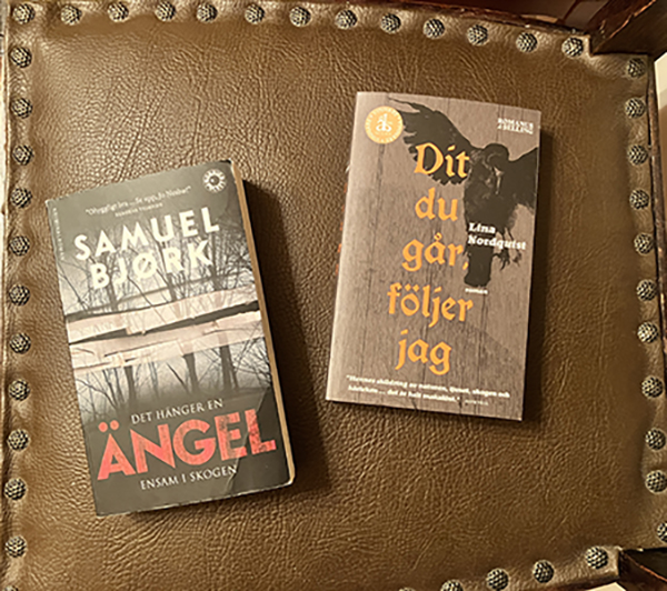 Böckerna Det hänger en ängel ensam i skogen o Dit du går följer jag