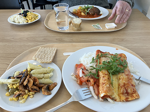 Enchilladaslunch med Stora A