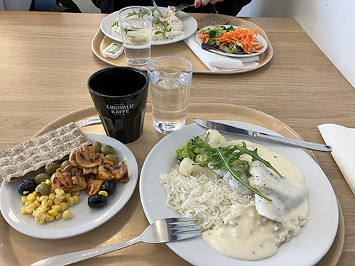 Fisklunch med C