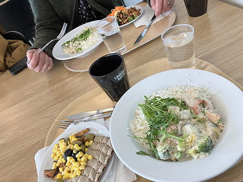 Fisklunch med Lisbeth