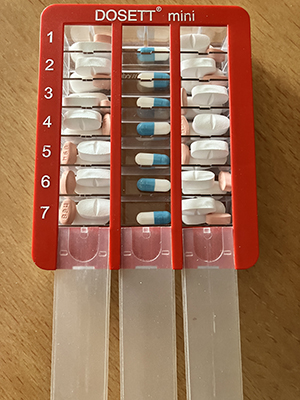 Medicin i dosetten för en vecka
