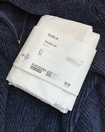 Stora vita örngott till kuddar 50 x 90 Stora vita örngott till kuddar 50 x 90