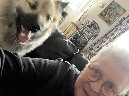 Suddig wefie Baldur o jag