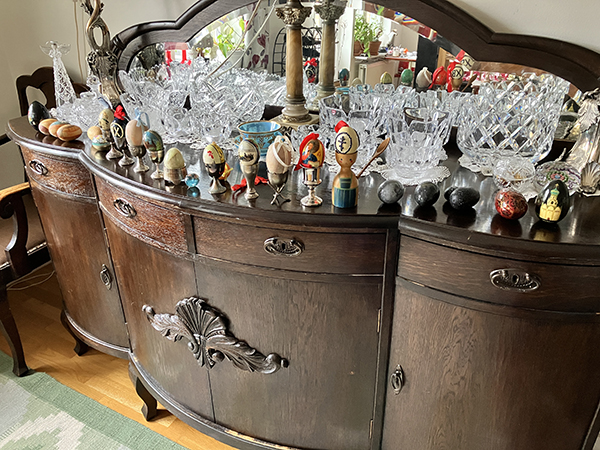 Äggsamling på ekbyffén