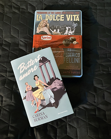 Boken Bittert amore och chokladask La Dolce Vita