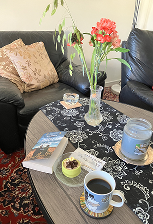 Eftermiddagsfika med Lämna inget spår o Noisette