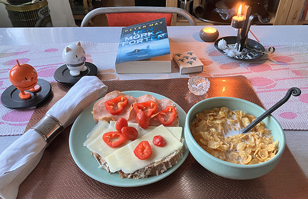 Flingor o mjölk mackor Hopptisarna levande ljus Den mörka porten Flingor o mjölk mackor Hopptisarna levande ljus Den mörka porten