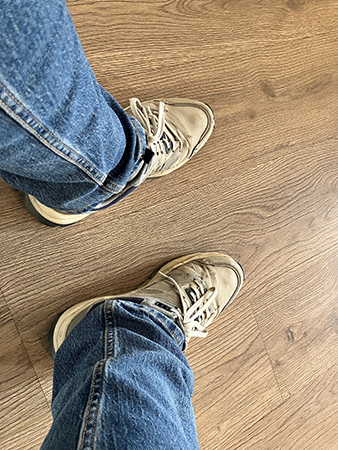 Fötterna i väntrummet