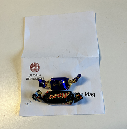 Fredagsgodis från L måndag morgon