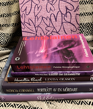 Lila bokhög mars 2026