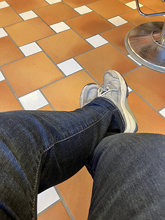 MIna jeansben hos Igor