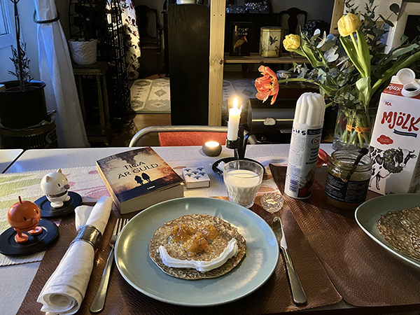 Pannkaksmiddag med Hopptisarna o Tiga är guld