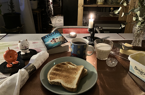 Rostat bröd Hopptisarna kaffe mjölk Ambassadörens dotter