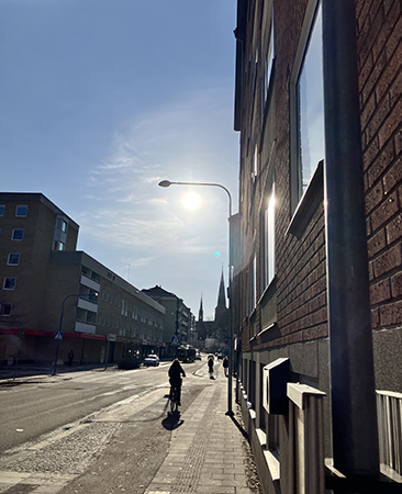 Sysslomansgatan i marssol