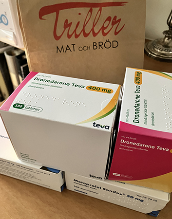 Trillerpåse och mediciner