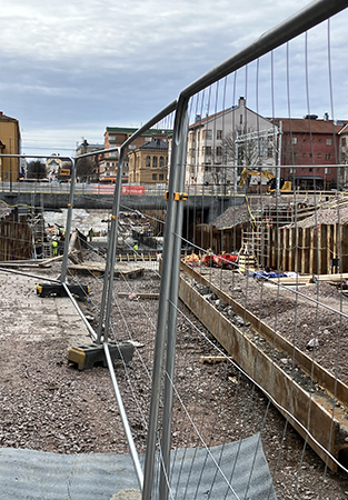 Tunnelbygget 1 St Olofsgatan 13 mars 2026