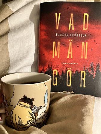 Vad män gör och kaffe på sängen