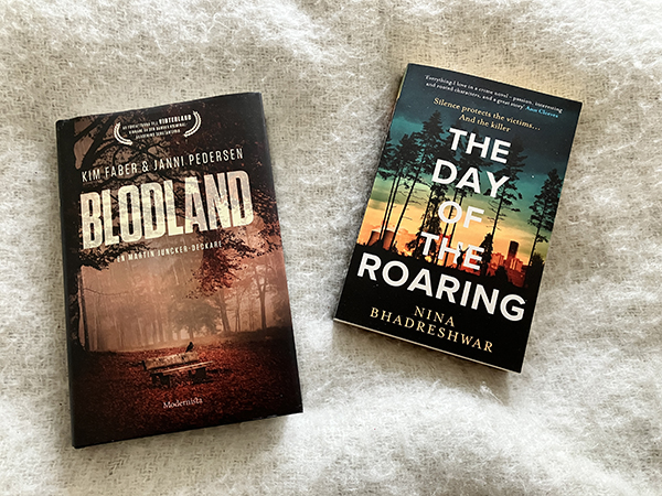 Böckerna Blodland och The day of the roaring