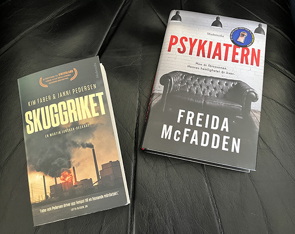 Böckerna Skuggriket och Psykiatern