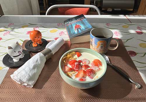 Flingor m mjölk o jordgubbar Hopptisarna o Dödsspelet