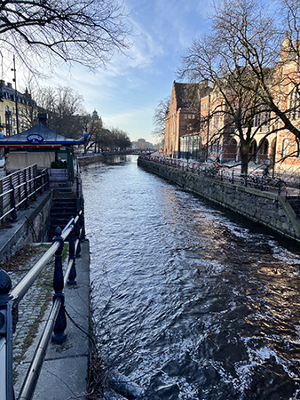 Fyrisån aprilmorgon