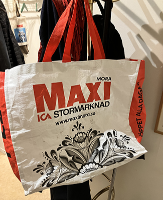 Kasse från ICA Maxi i Mora