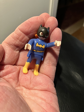 Kindereggleksak Batman