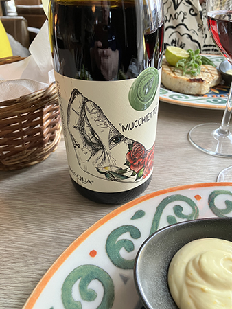 Kvällens vin Mucchietto Pasqua