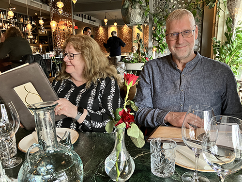 Maria o Anders på Byblos