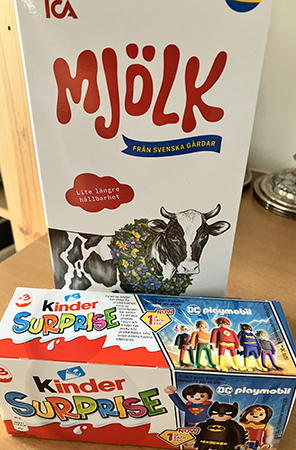 Mjölk och Kinderegg