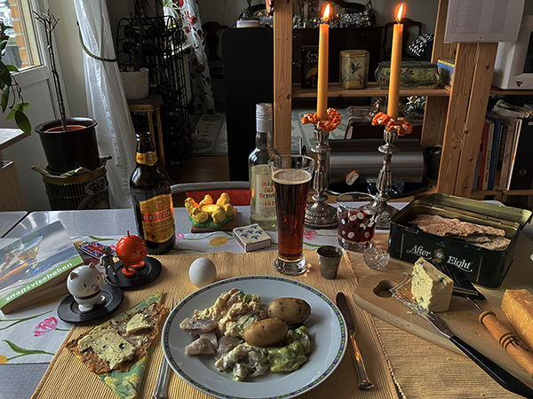 Påskdagsmiddag med Hopptisarna