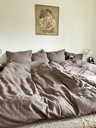 Renbäddat övervakad av Ballerinan