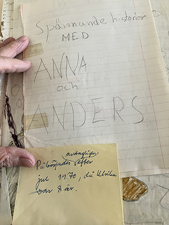 Spännande historier med Anna och Anders av UH