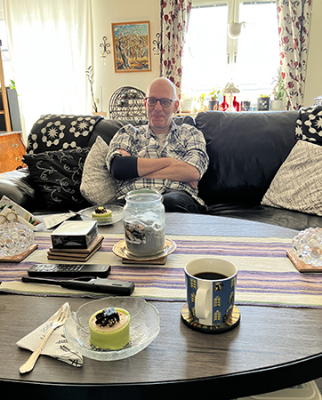 Stora A på Noisettefika hos mig